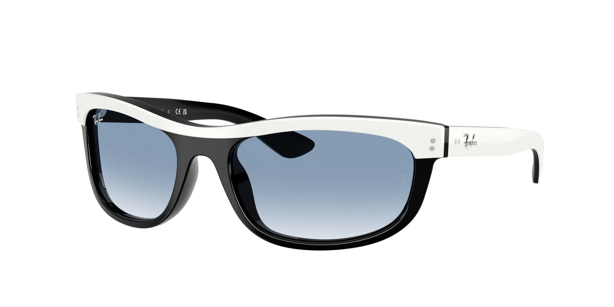 Ray-Ban RB2489 White On Black Sunglasses