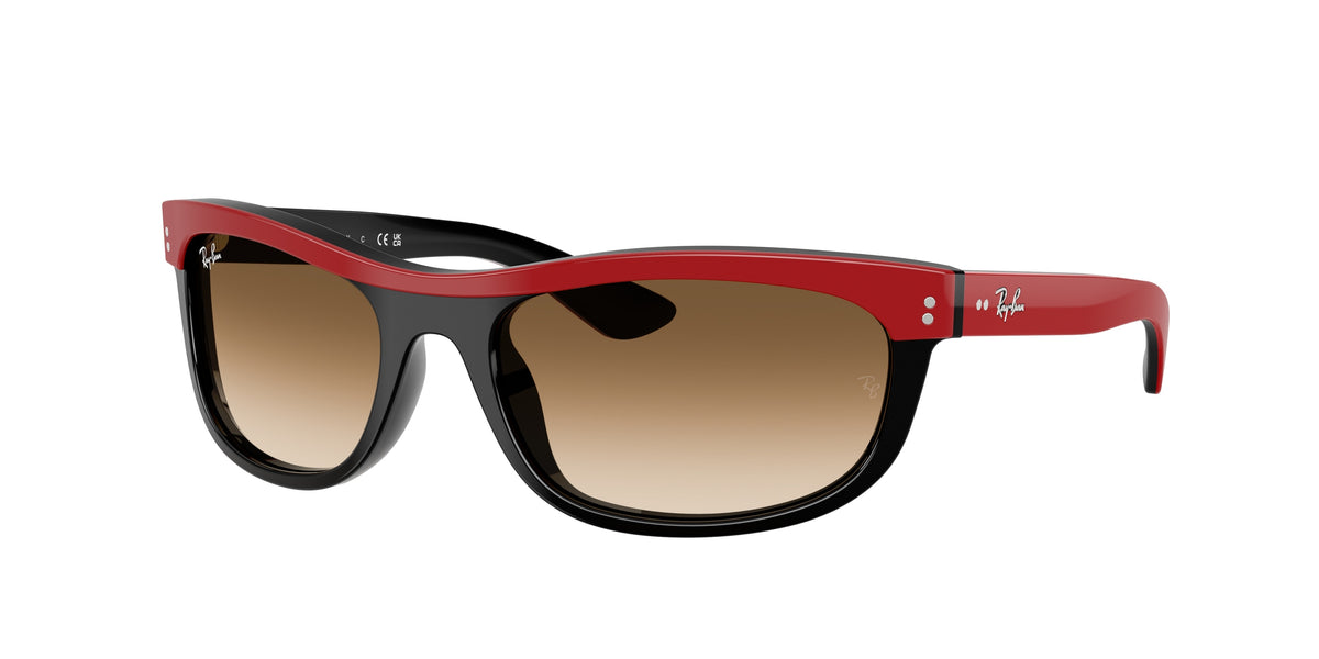 Ray-Ban RB2489 Red On Black Sunglasses