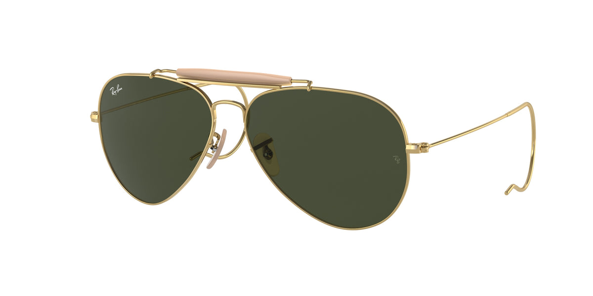 Ray-Ban RB3030 Arista Gold Sunglasses