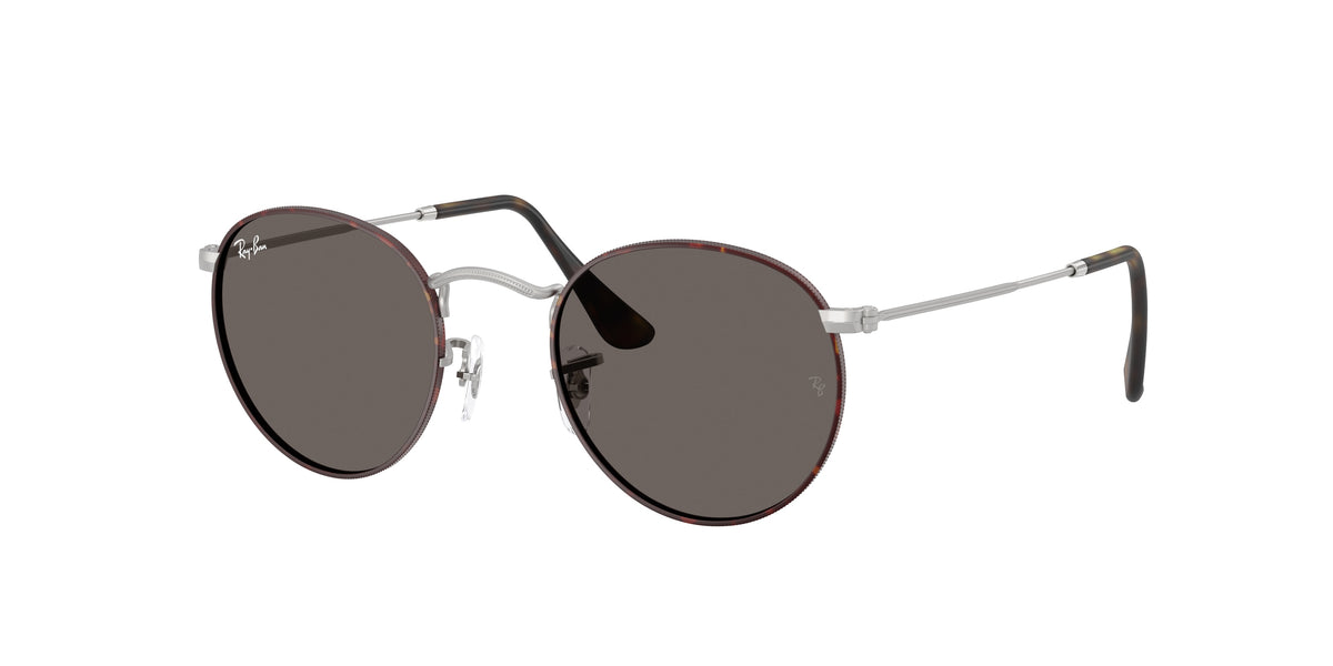 Ray-Ban RB3447 Matte Havana On Matte Silver Sunglasses