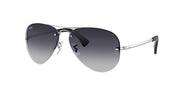 Ray-Ban RB3449 Silver Sunglasses