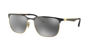 Ray-Ban RB3569 Black On Gold Sunglasses