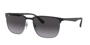 Ray-Ban RB3569 Black On Silver Sunglasses
