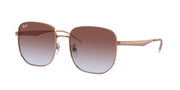 Ray-Ban RB3713D Rose Gold Sunglasses