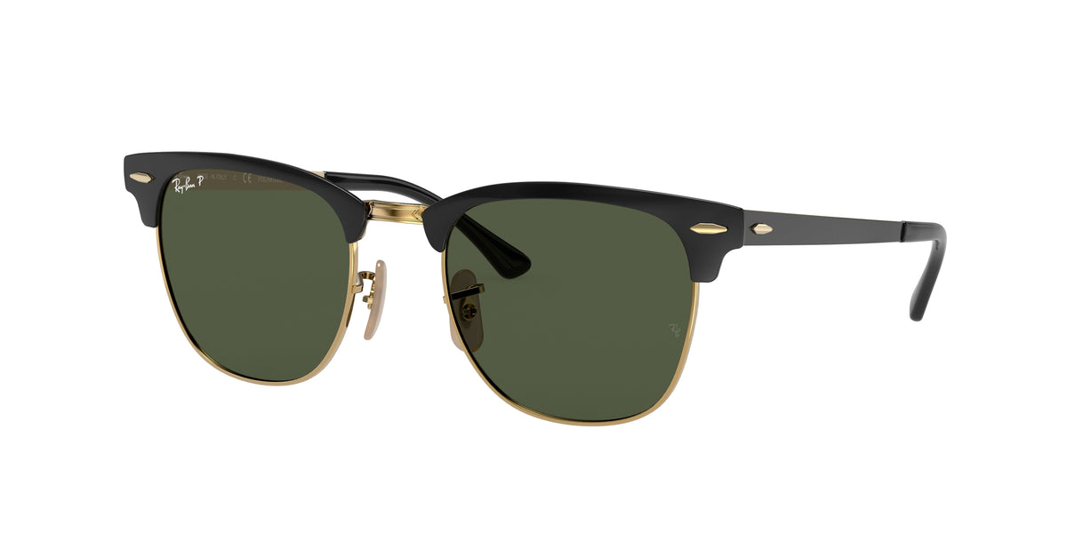 Ray-Ban RB3716 Black On Gold Sunglasses