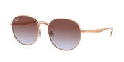 Ray-Ban RB3727D Rose Gold Sunglasses