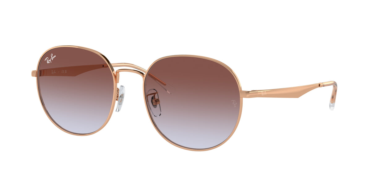 Ray-Ban RB3727D Rose Gold Sunglasses