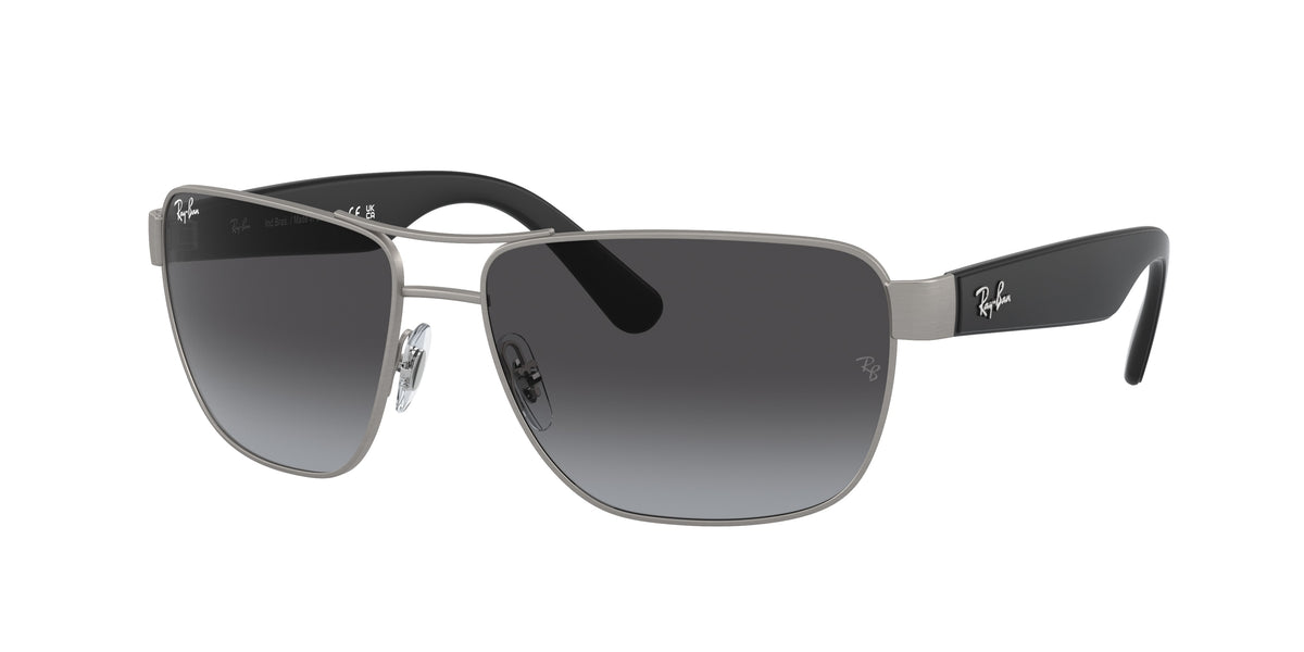 Ray-Ban RB3745L Brushed Gunmetal Sunglasses