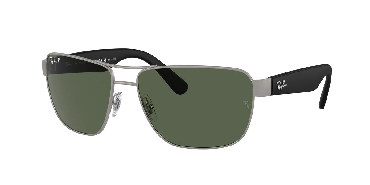 Ray-Ban RB3745L Brushed Gunmetal Sunglasses