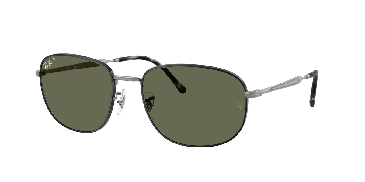 Ray-Ban RB3754 Matte Black On Matte Gunmetal Sunglasses