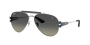 Ray-Ban RB3762M Silver Sunglasses