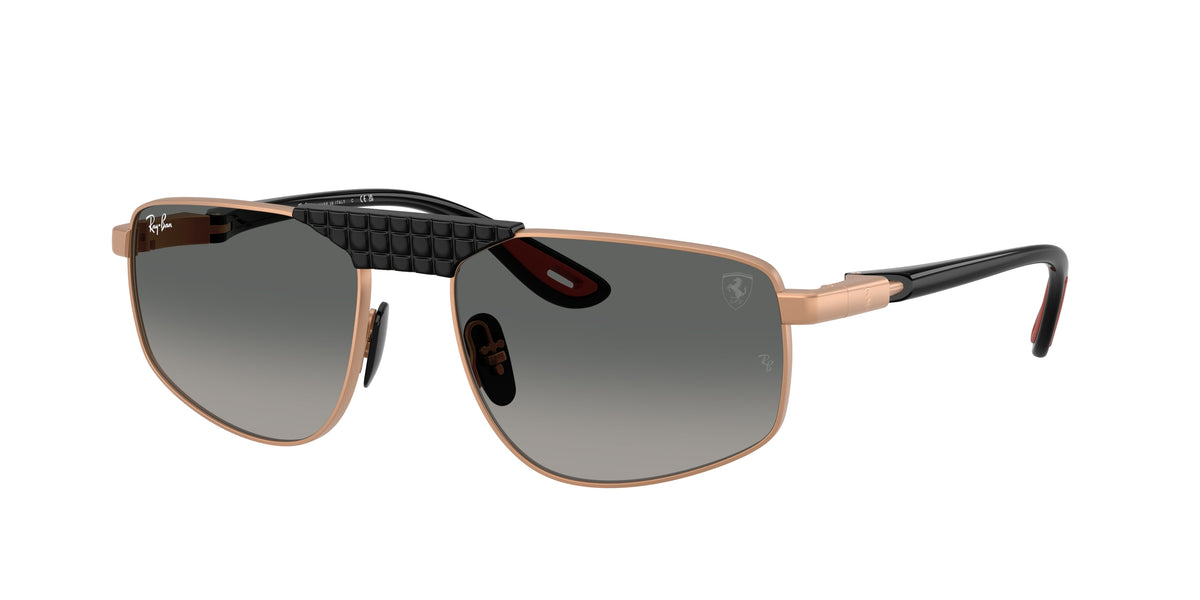 Ray-Ban RB3776M Matte Rose Gold Sunglasses