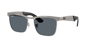 Ray-Ban RB3875 Sandblasted Gunmetal On Gunmetal Sunglasses