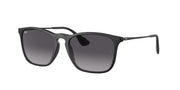 Ray-Ban RB4187F Rubber Black Sunglasses