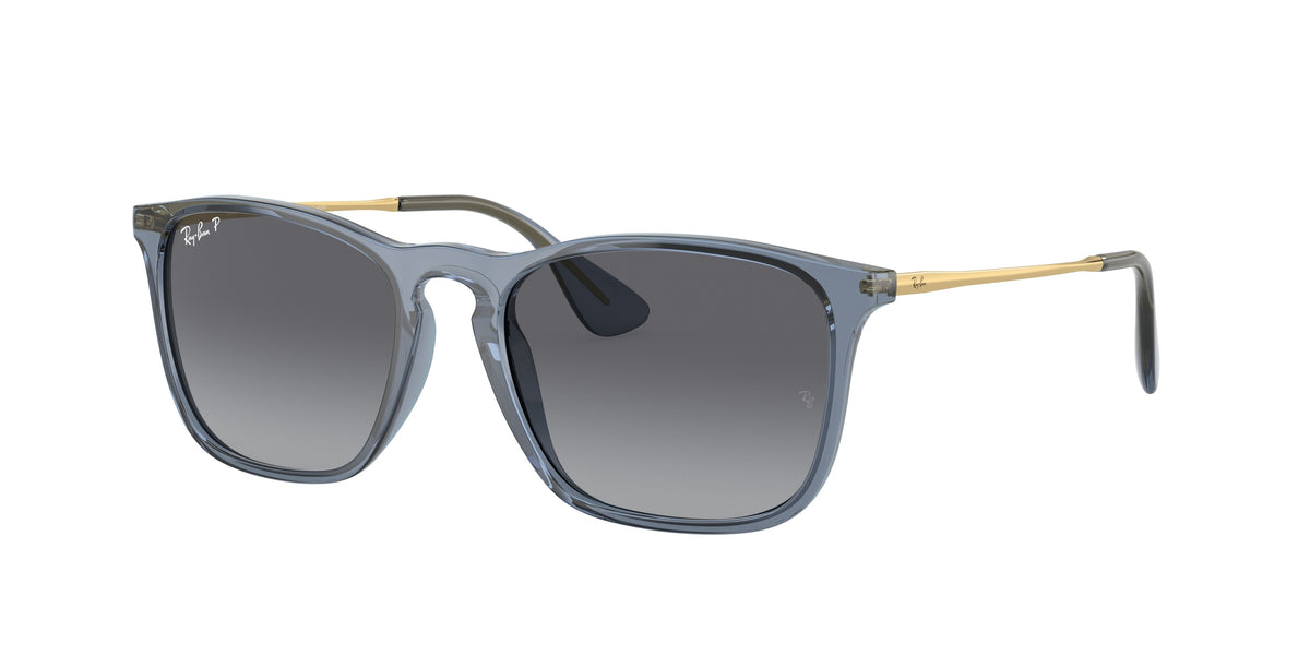 Ray-Ban RB4187 Transparent Blue Sunglasses