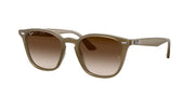 Ray-Ban RB4258F Beige Sunglasses