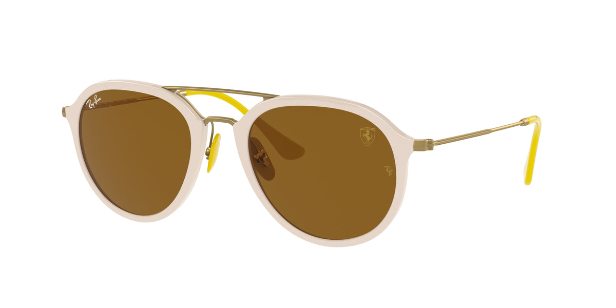 Ray-Ban RB4369M White Sunglasses