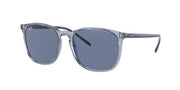 Ray-Ban RB4387 Transparent Blue Sunglasses
