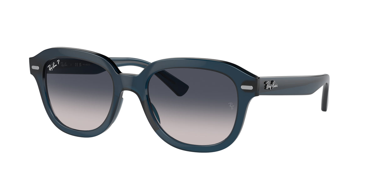 Ray-Ban RB4398F Opal Dark Blue Sunglasses
