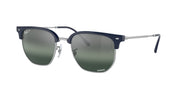 Ray-Ban RB4416 Blue On Silver Sunglasses