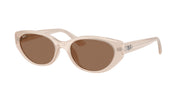Ray-Ban RB4457D Opal Beige Sunglasses