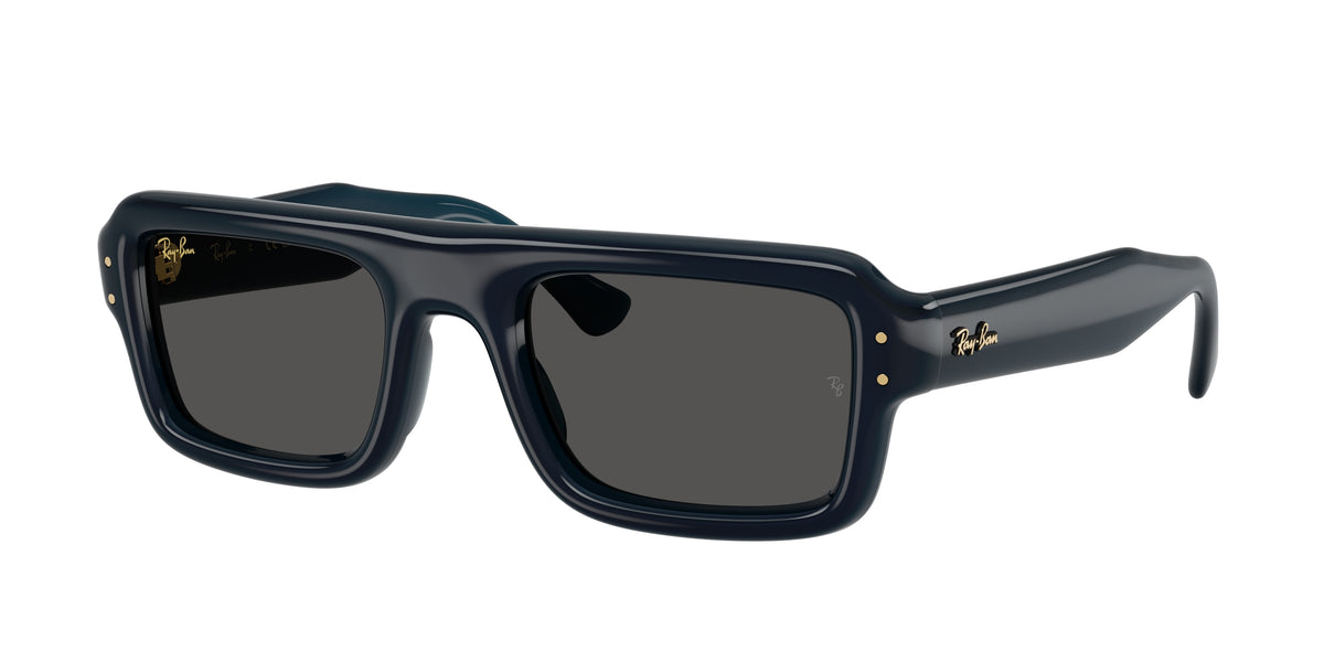 Ray-Ban RB4954 Transparent Dark Blue Sunglasses