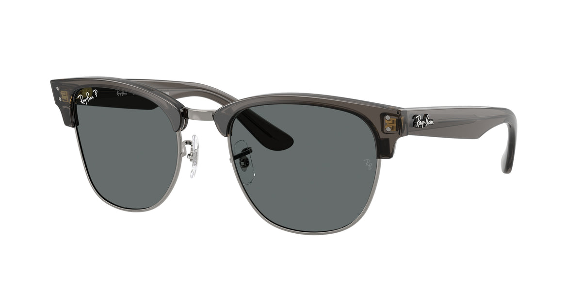 Ray-Ban RBR0504S Transparent Dark Grey On Gunmetal Sunglasses