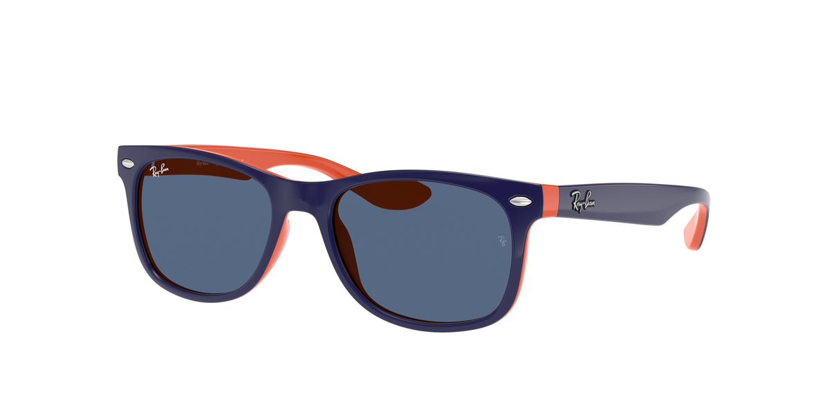 Ray-Ban RJ9052S Blue On Orange Sunglasses Kids