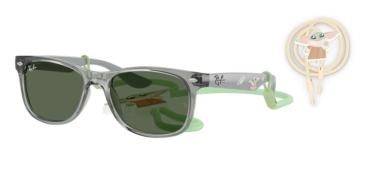 Ray-Ban RJ9052S Transparent Grey Sunglasses Kids