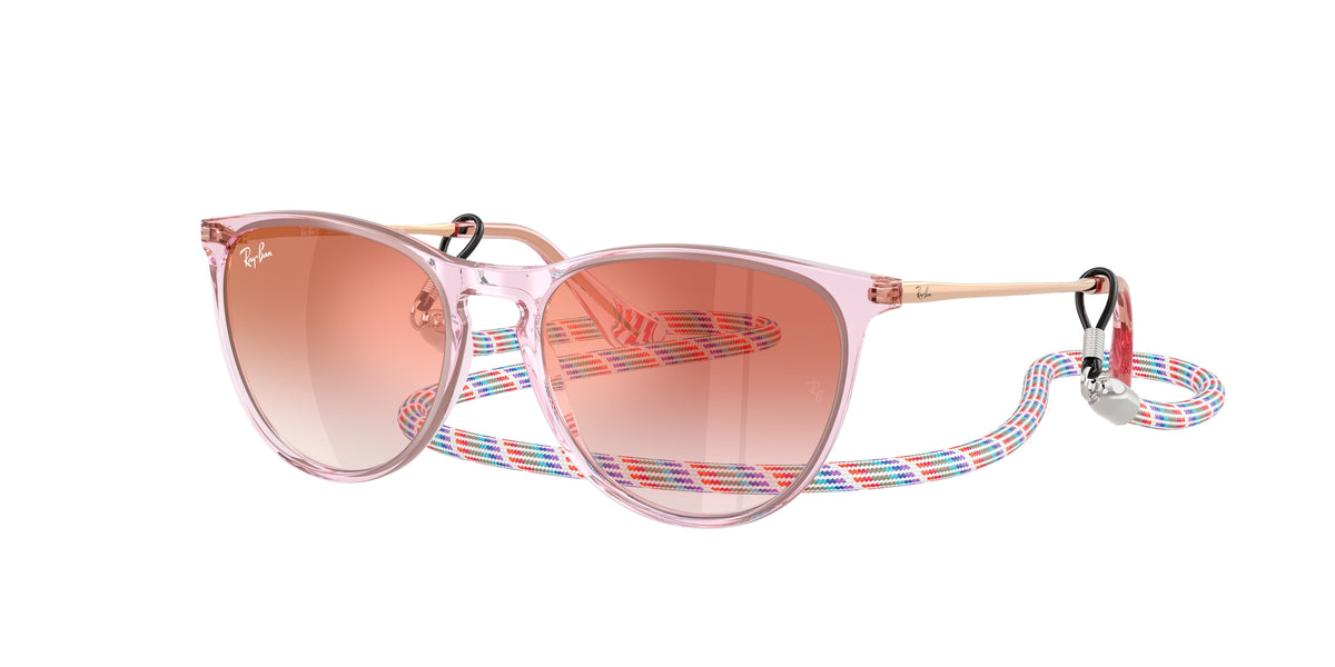 Ray-Ban RJ9060SF Transparent Violet Sunglasses Kids