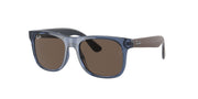 Ray-Ban RJ9069S Transparent Blue Sunglasses Kids