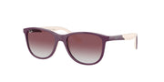 Ray-Ban RJ9077SF Purple On Beige Sunglasses Kids