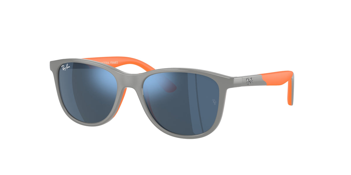 Ray-Ban RJ9077S Grey On Orange Sunglasses Kids