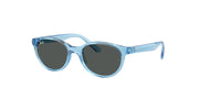 Ray-Ban RJ9080S Transparent Blue Sunglasses Kids