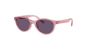 Ray-Ban RJ9080S Transparent Pink Sunglasses Kids