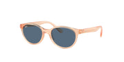 Ray-Ban RJ9080S Transparent Orange Sunglasses Kids