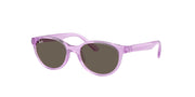 Ray-Ban RJ9080S Transparent Violet Sunglasses Kids
