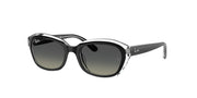 Ray-Ban RJ9081S Black On Transparent Sunglasses Kids