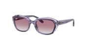 Ray-Ban RJ9081S Striped Violet On Transparent Violet Sunglasses Kids