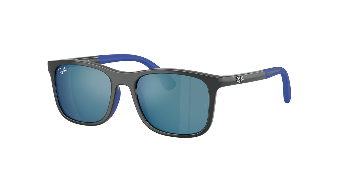 Ray-Ban RJ9084SF Grey On Rubber Blue Sunglasses Kids