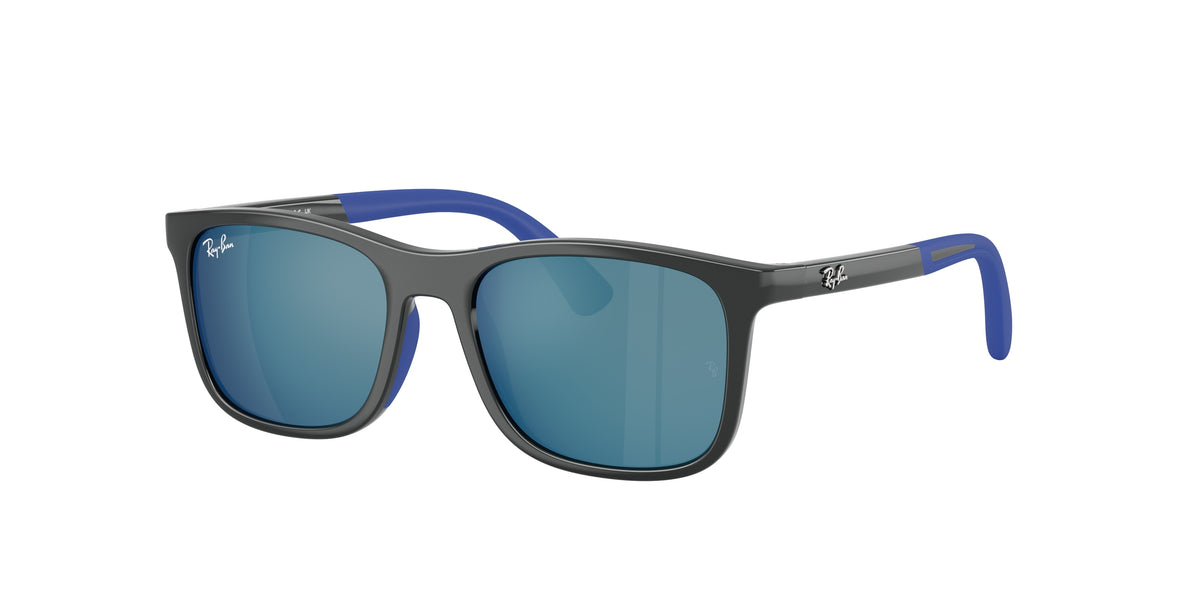 Ray-Ban RJ9084S Grey On Rubber Blue Sunglasses Kids