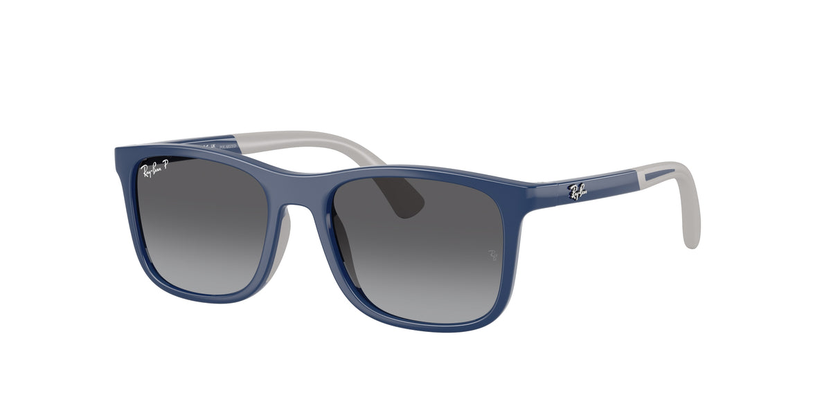 Ray-Ban RJ9084S Blue On Rubber Grey Sunglasses Kids