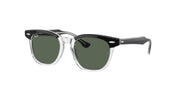 Ray-Ban RJ9098S Black On Transparent Sunglasses Kids
