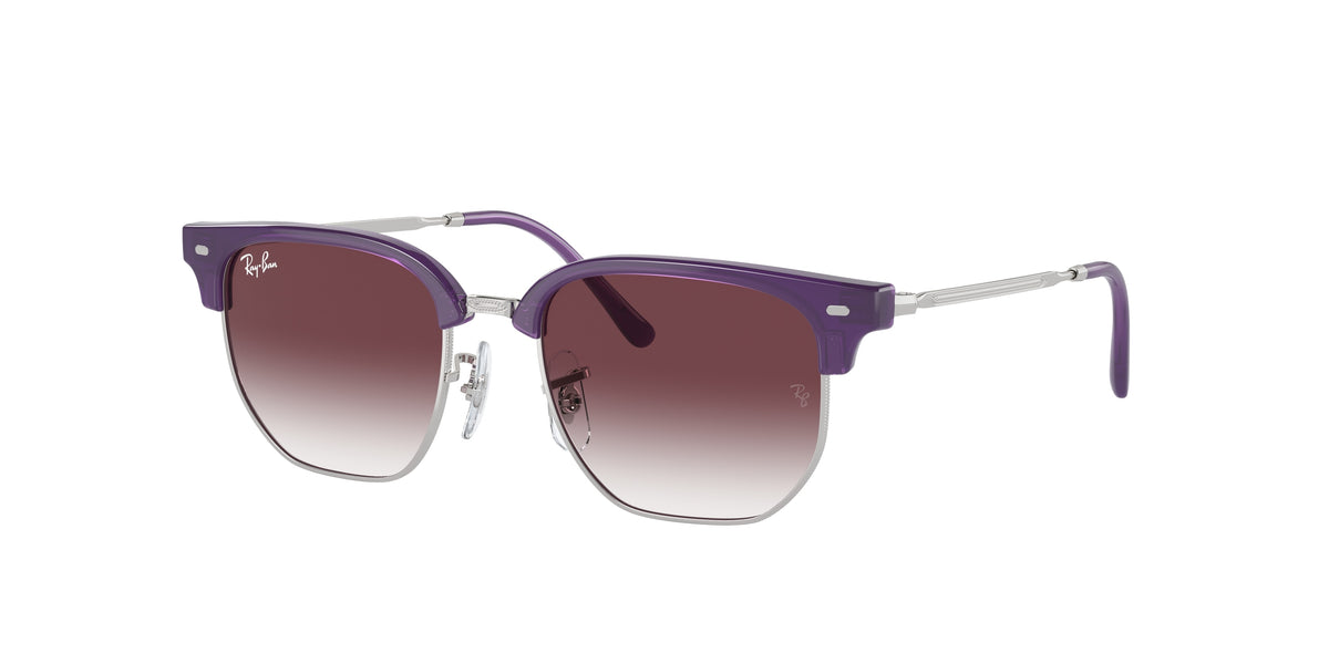 Ray-Ban RJ9116S Opal Violet On Silver Sunglasses Kids