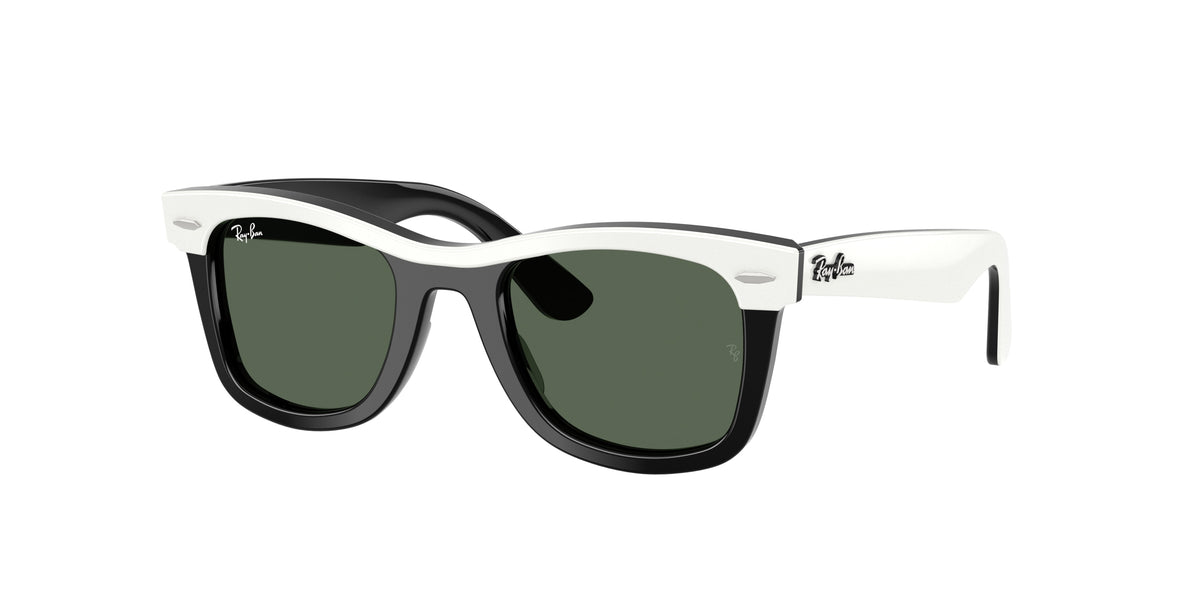 Ray-Ban RJ9140S White & Black Sunglasses Kids