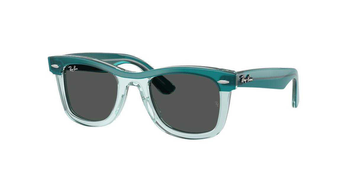 Ray-Ban RJ9140S Green Transparent Sunglasses Kids