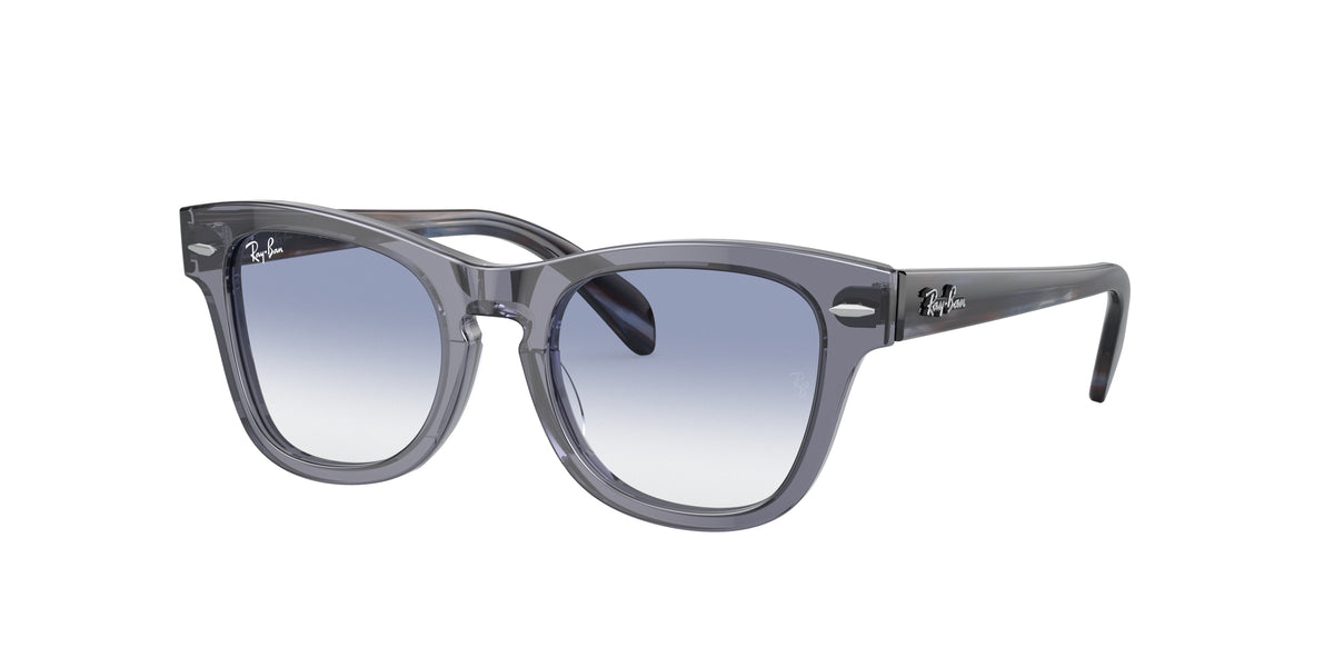 Ray-Ban RJ9707S Transparent Blue Sunglasses Kids