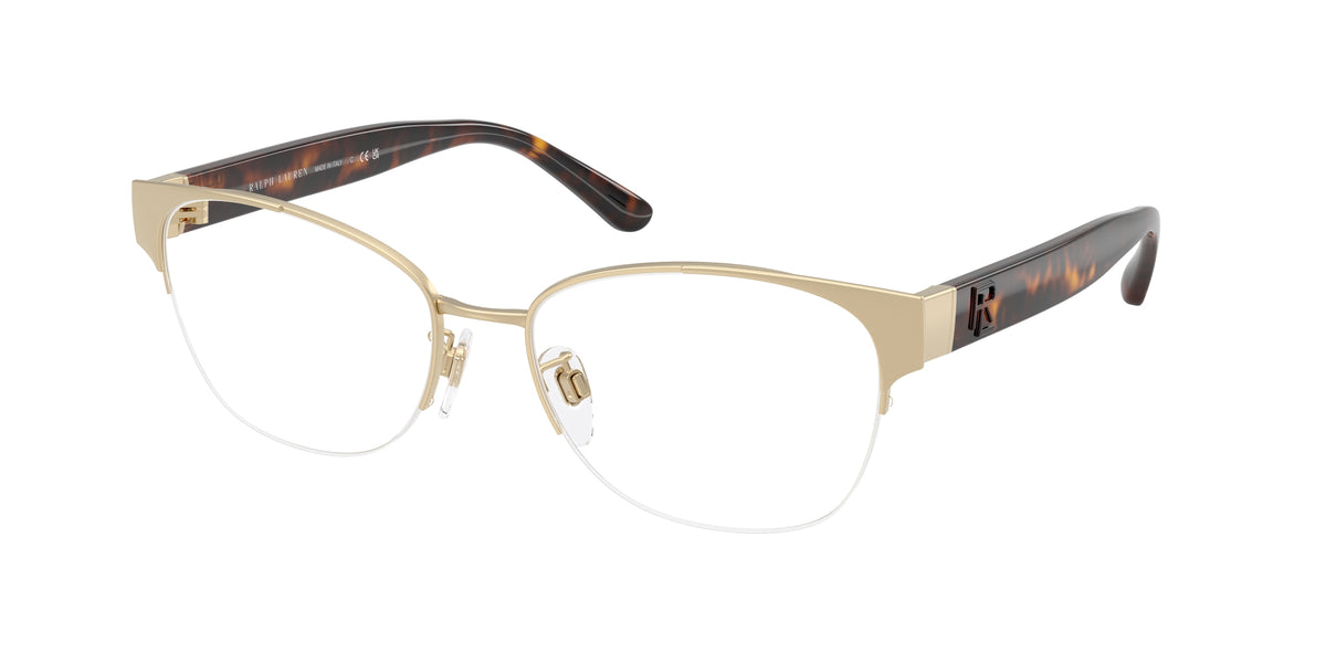Ralph Lauren RL5132 Semi Shiny Pale Gold Eyeglasses