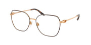 Ralph Lauren RL5138 Brown/Antique Gold Eyeglasses