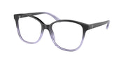 Ralph Lauren RL6222 Shiny Gradient Black/ Transparent Blue Eyeglasses